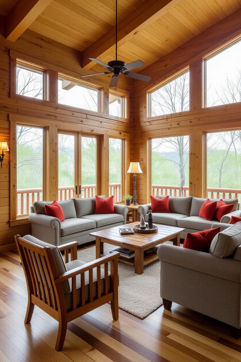 Beautiful furnished living room